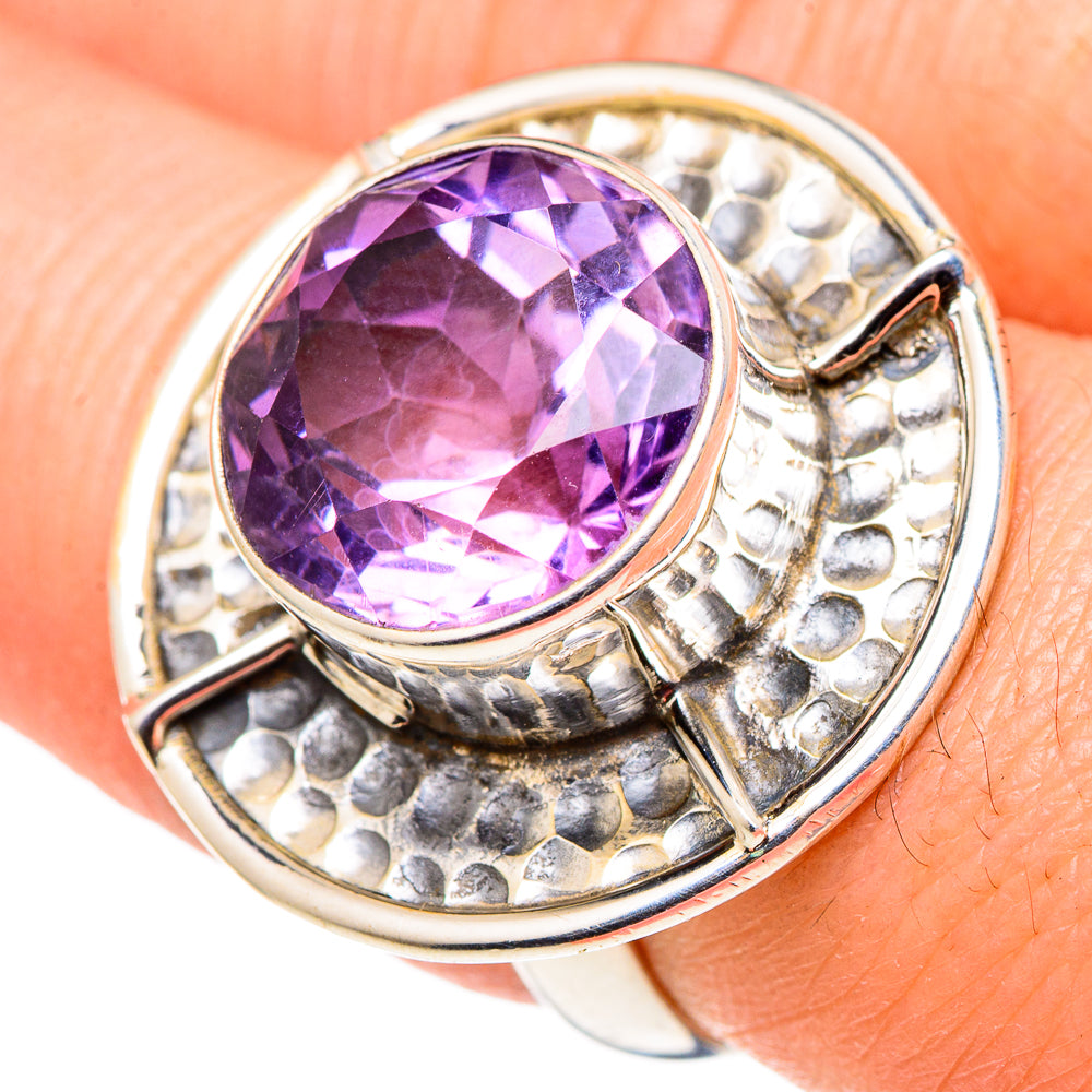 Amethyst Rings handcrafted by Anasilvercos - RING96987