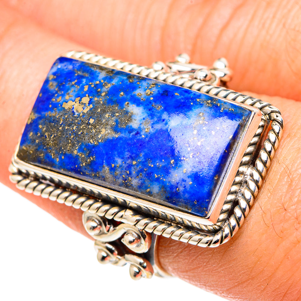 Lapis Lazuli Rings handcrafted by Anasilvercos - RING96999
