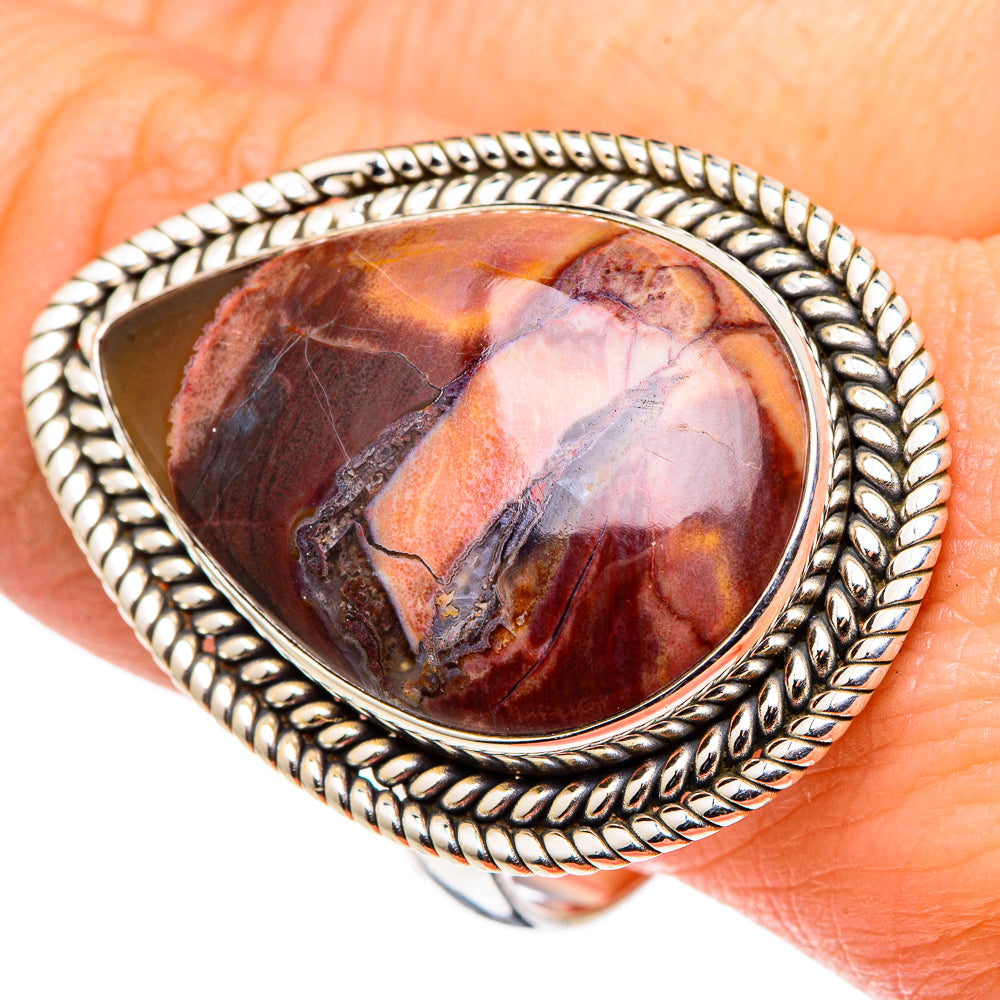 Butterfly Jasper Rings handcrafted by Anasilvercos - RING97006