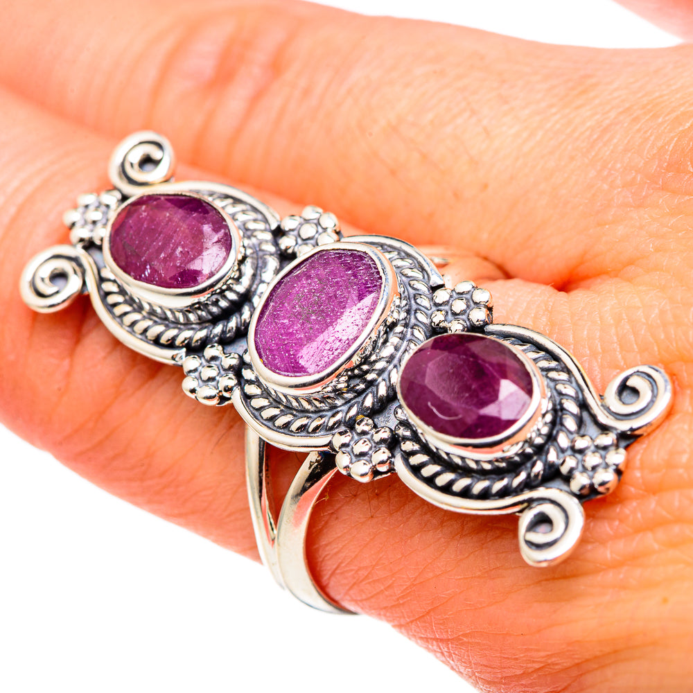 Ruby Rings handcrafted by Anasilvercos - RING97031