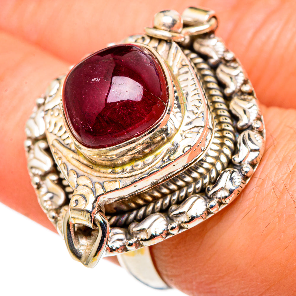 Garnet Rings handcrafted by Anasilvercos - RING97032