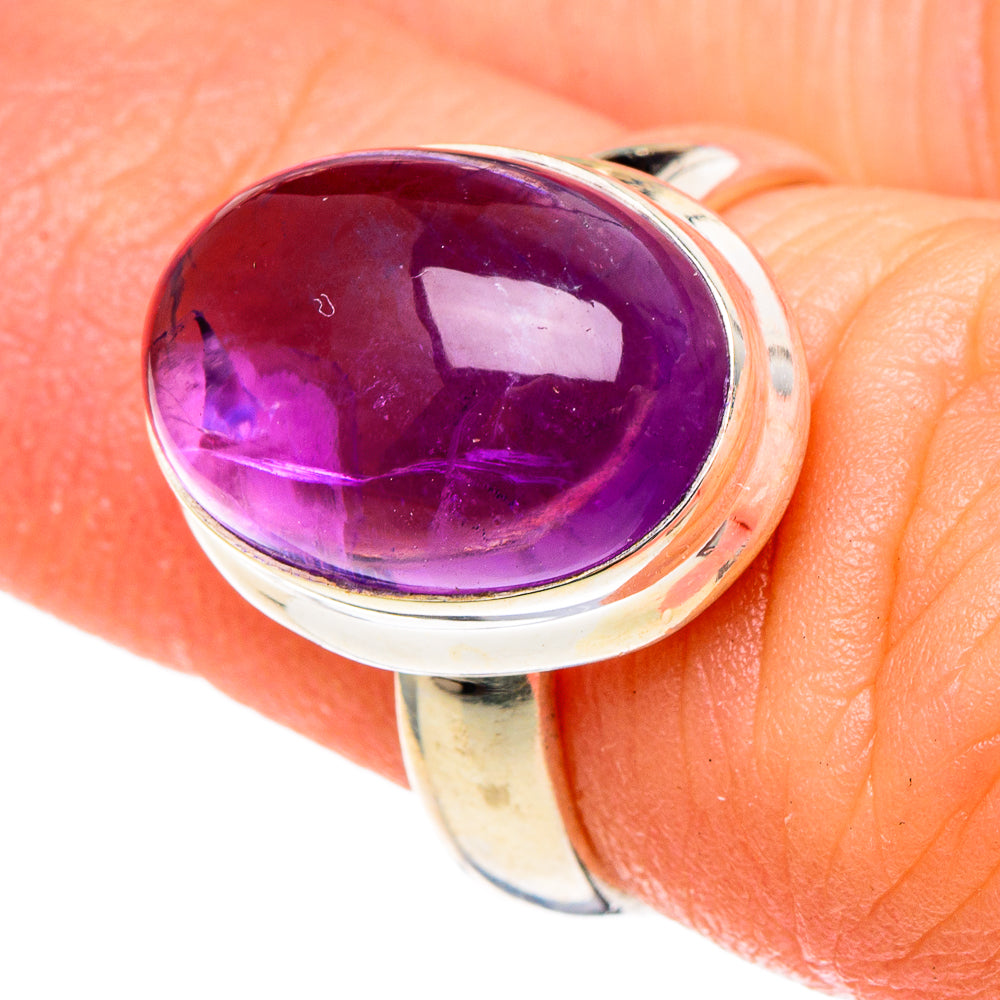 Amethyst Rings handcrafted by Anasilvercos - RING97176