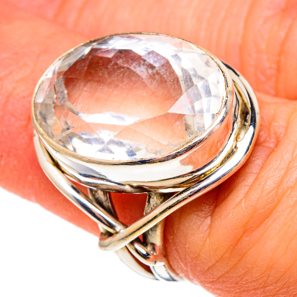 White Quartz Rings handcrafted by Anasilvercos - RING97180