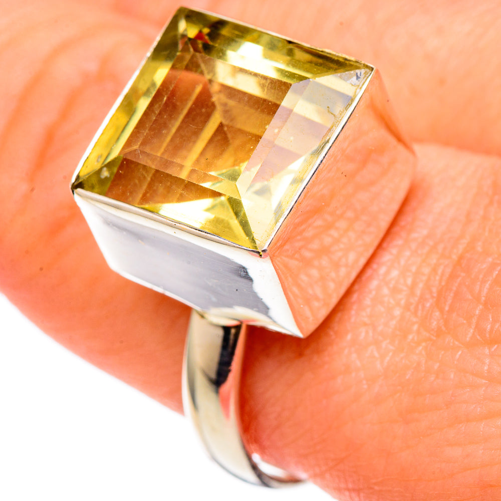 Citrine Rings handcrafted by Anasilvercos - RING97185