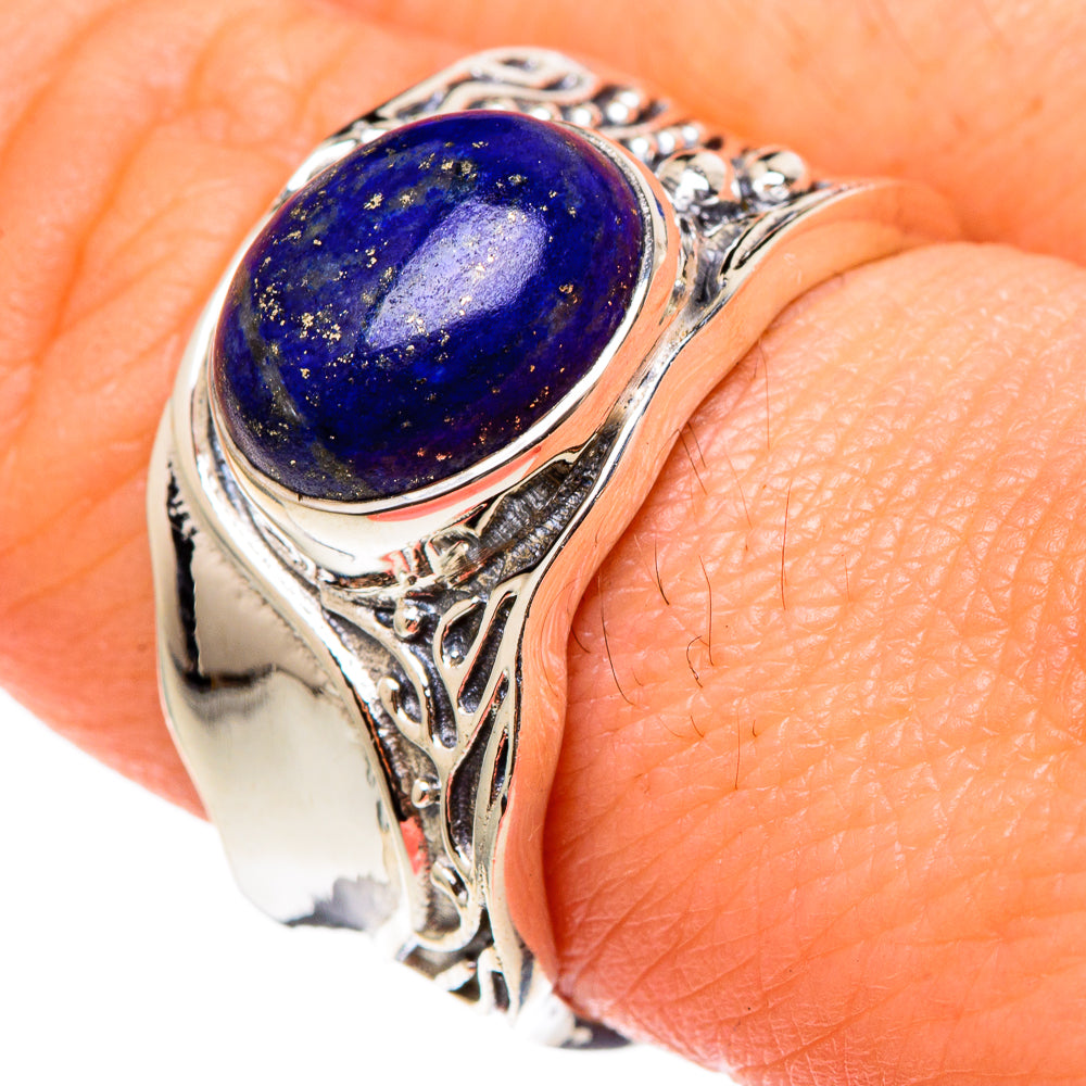 Lapis Lazuli Rings handcrafted by Anasilvercos - RING97187