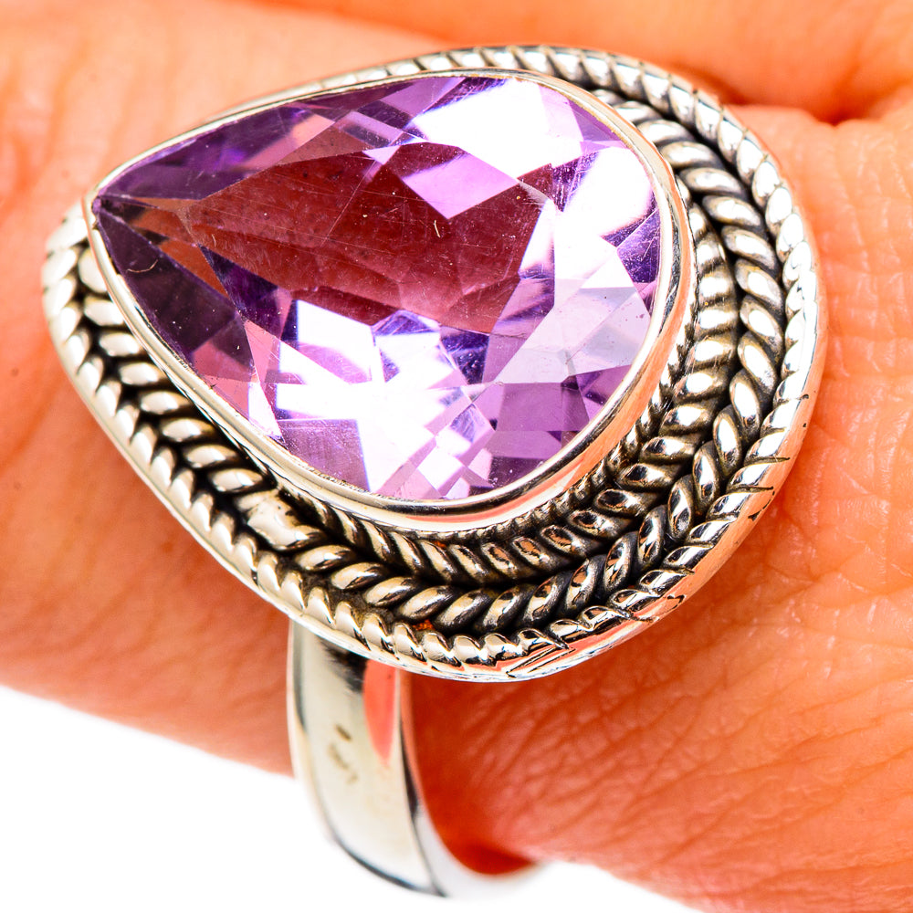 Amethyst Rings handcrafted by Anasilvercos - RING97205