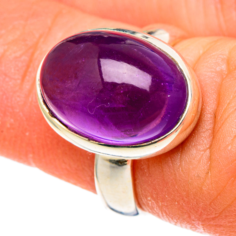Amethyst Rings handcrafted by Anasilvercos - RING97207
