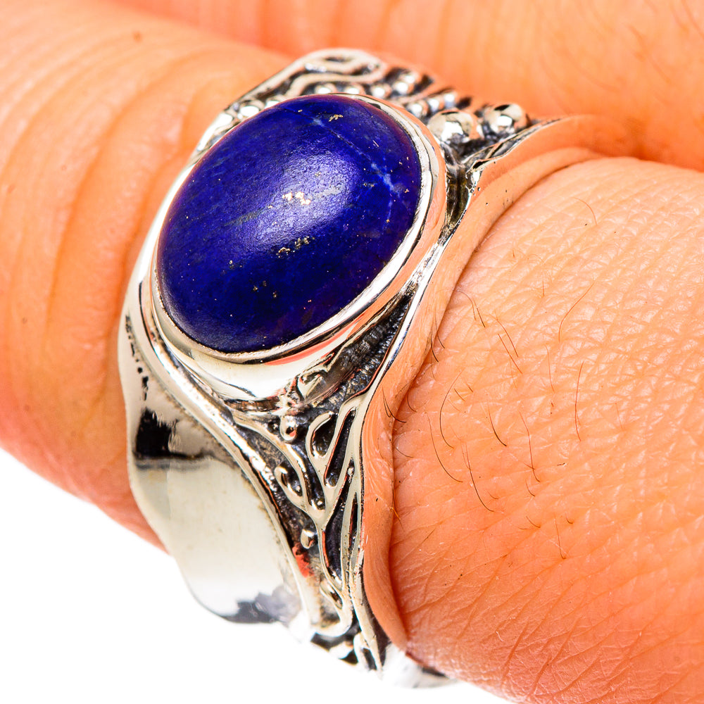 Lapis Lazuli Rings handcrafted by Anasilvercos - RING97220