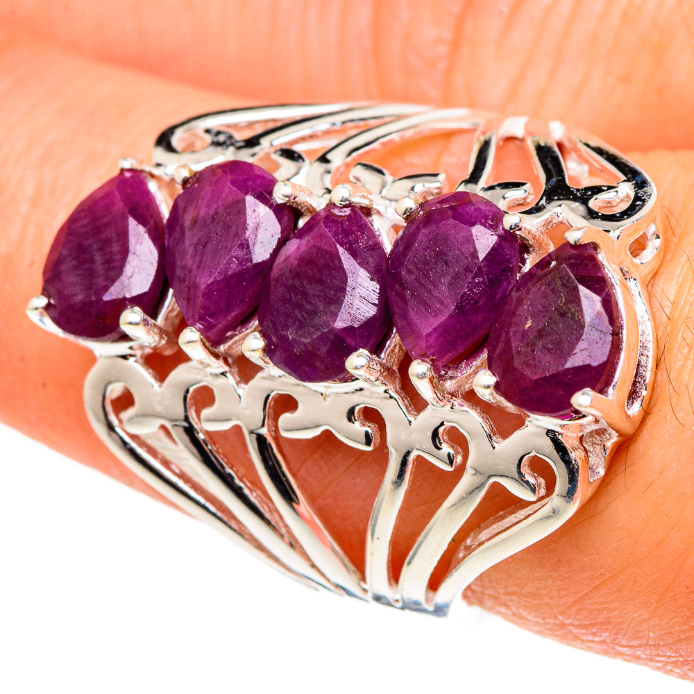 Ruby Rings handcrafted by Anasilvercos - RING97232