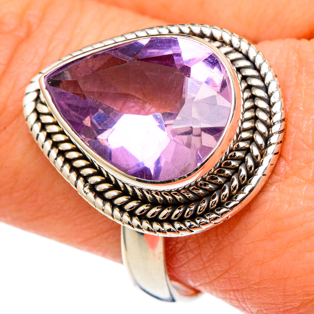 Amethyst Rings handcrafted by Anasilvercos - RING97239
