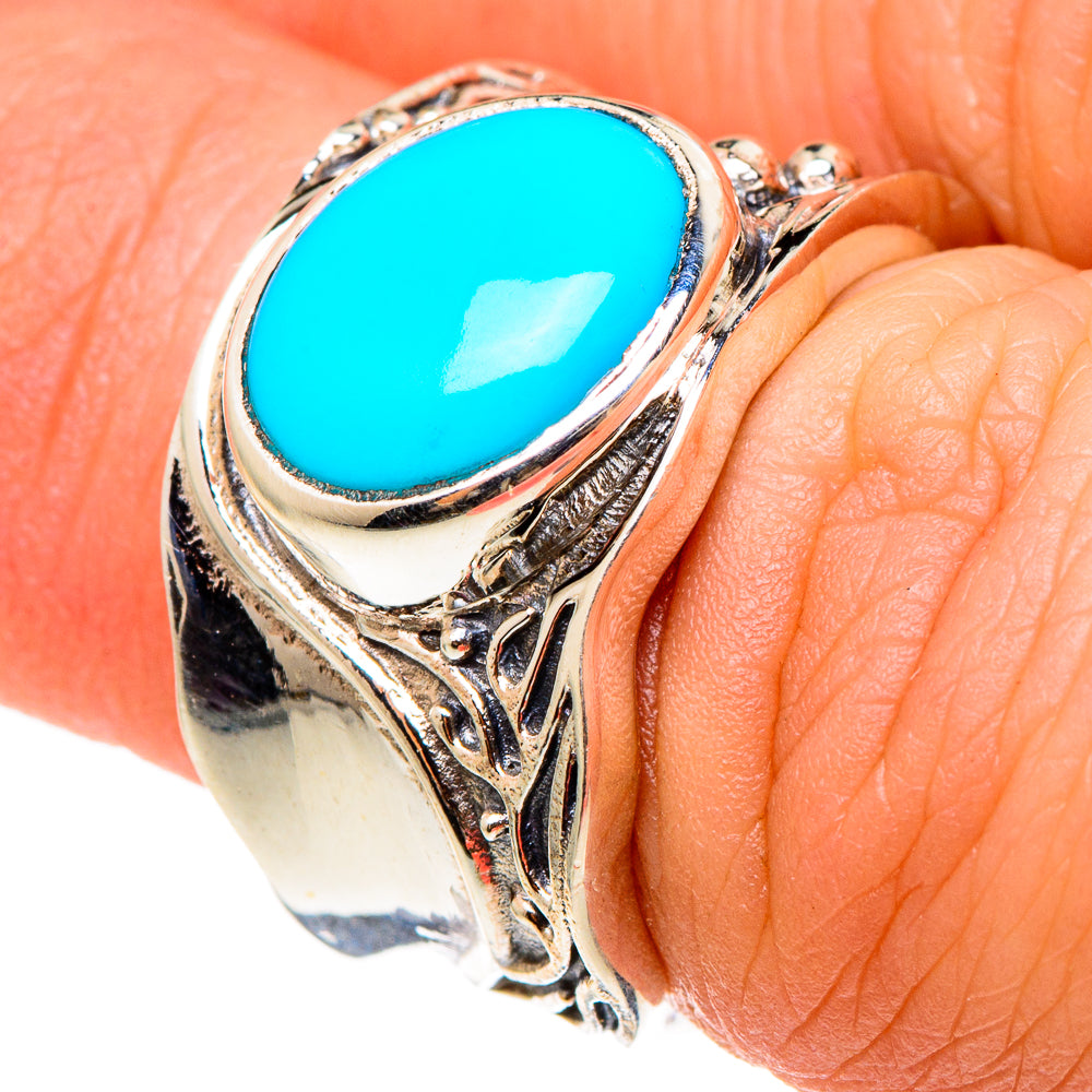 Larimar Rings handcrafted by Anasilvercos - RING97251
