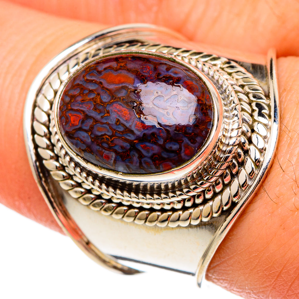 Dinosaur Bone Rings handcrafted by Anasilvercos - RING97258