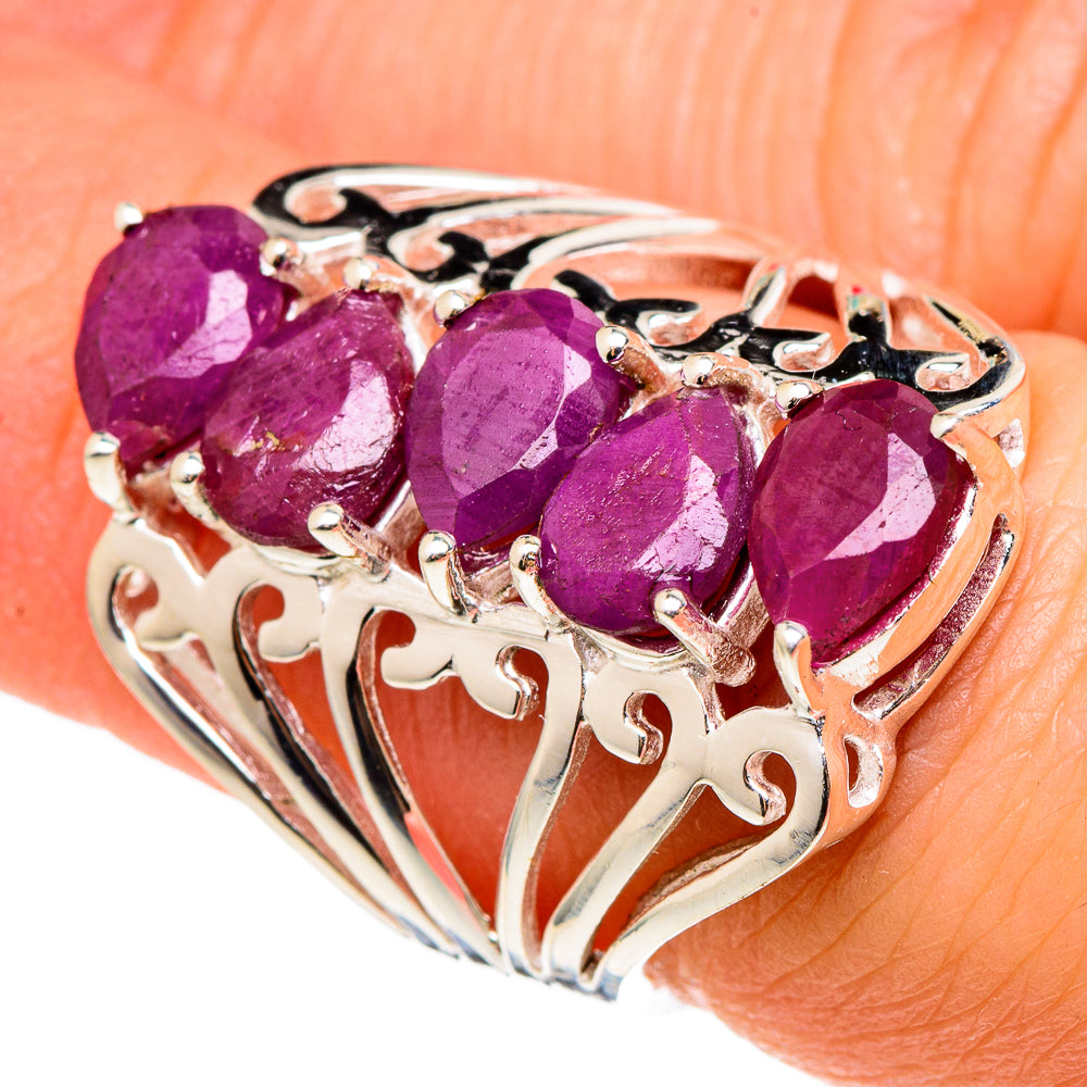 Ruby Rings handcrafted by Anasilvercos - RING97262