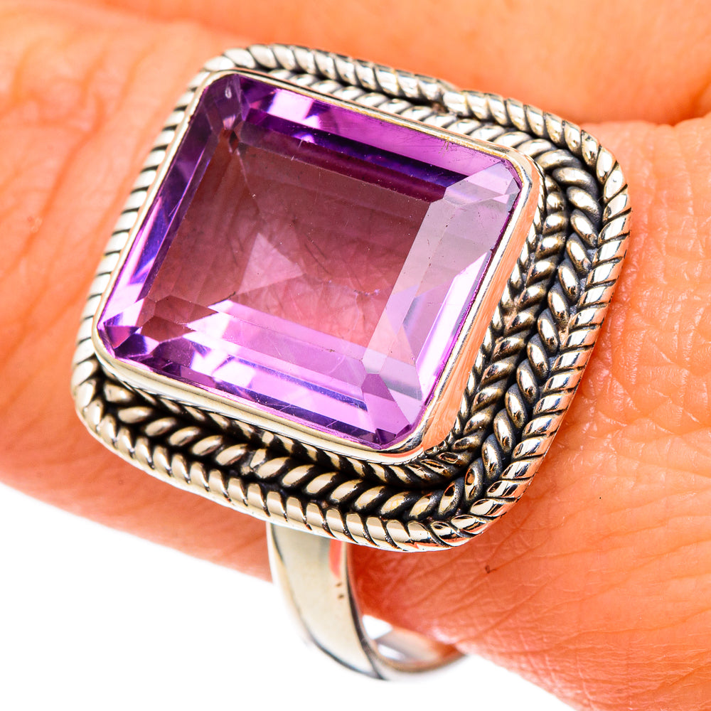 Amethyst Rings handcrafted by Anasilvercos - RING97266