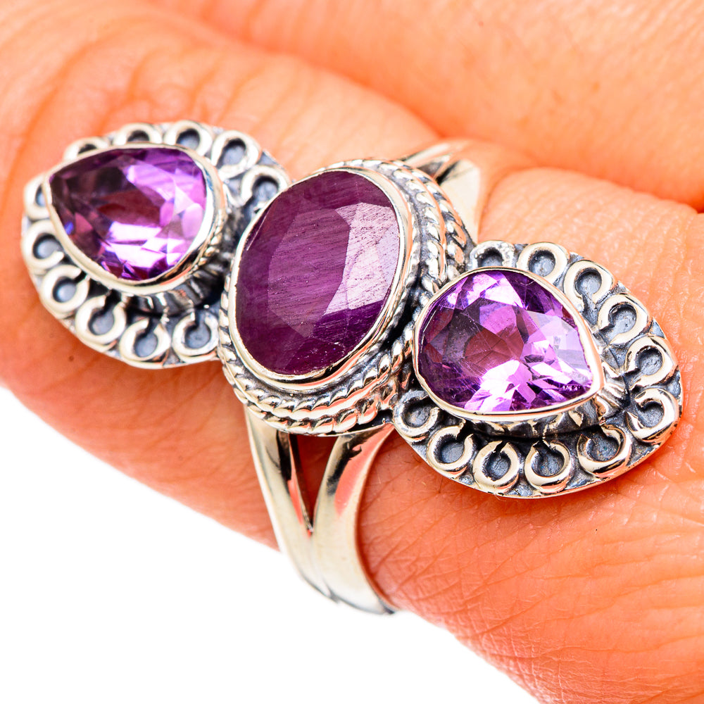 Ruby Rings handcrafted by Anasilvercos - RING97305