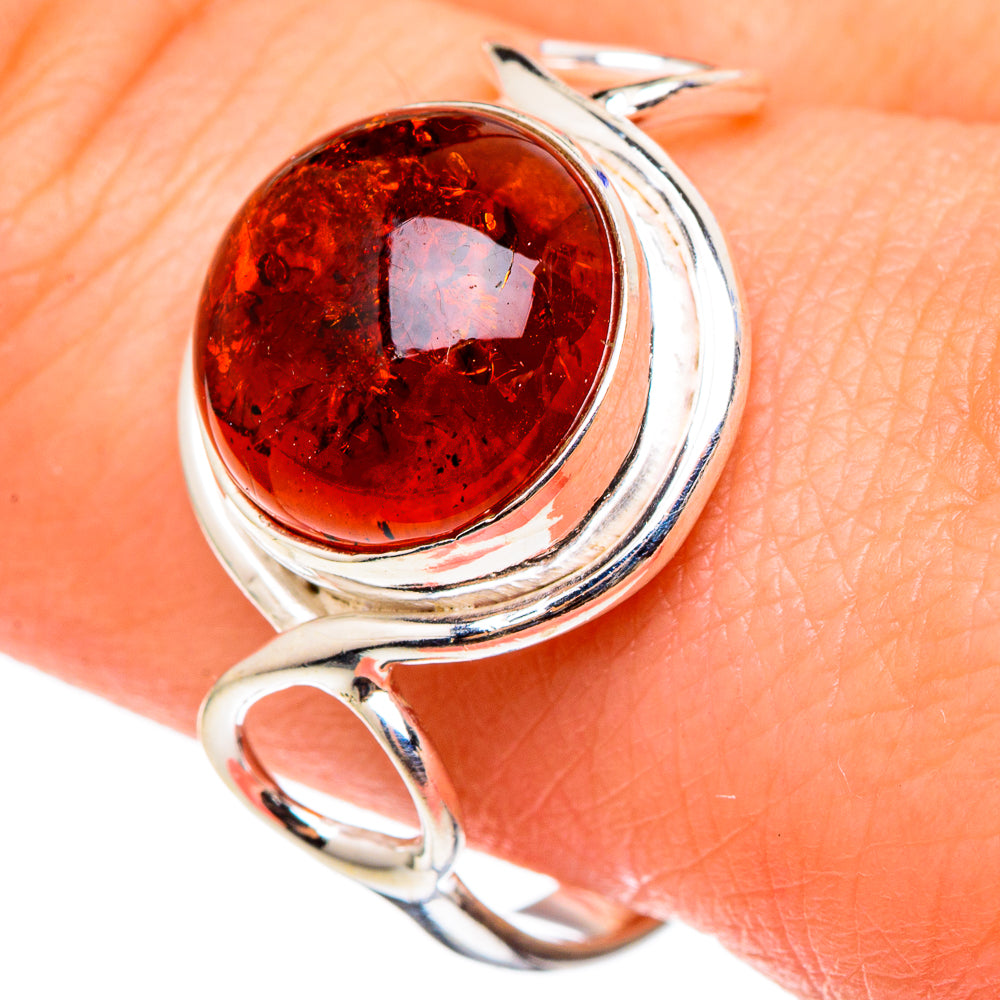 Baltic Amber Rings handcrafted by Anasilvercos - RING97320