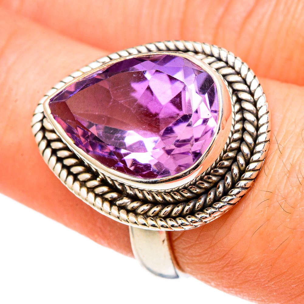 Amethyst Rings handcrafted by Anasilvercos - RING97359