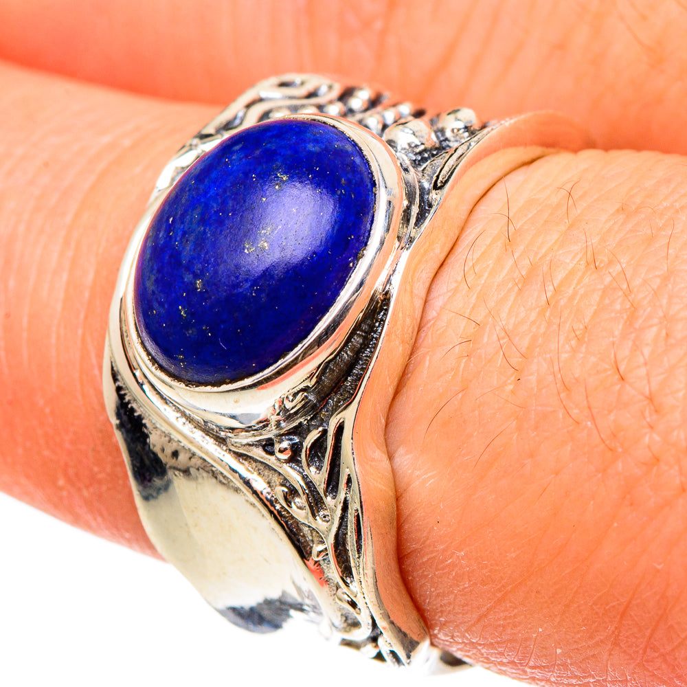 Lapis Lazuli Rings handcrafted by Anasilvercos - RING97290