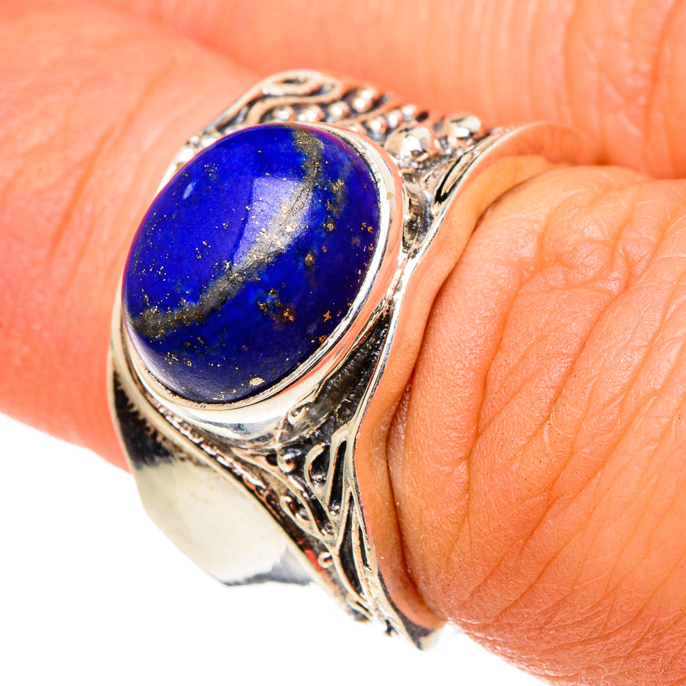 Lapis Lazuli Rings handcrafted by Anasilvercos - RING97309