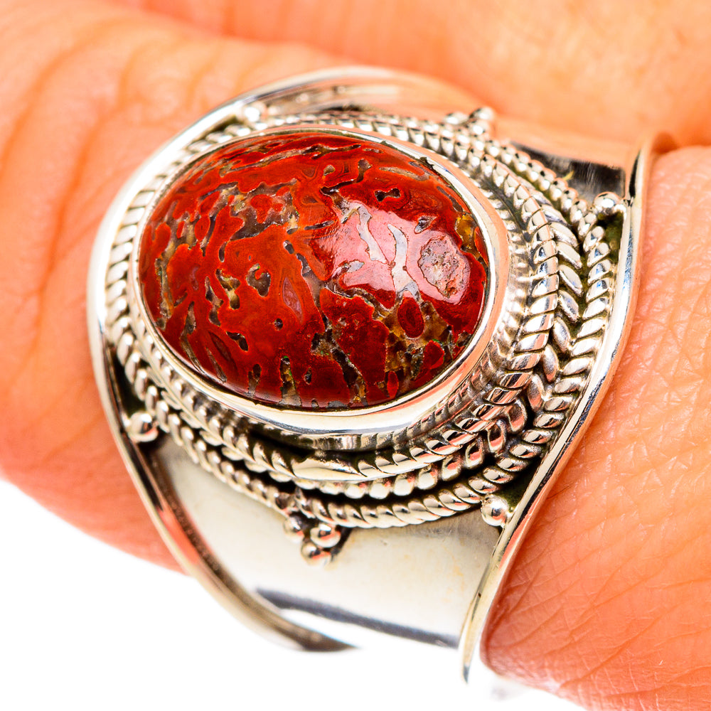 Dinosaur Bone Rings handcrafted by Anasilvercos - RING97321