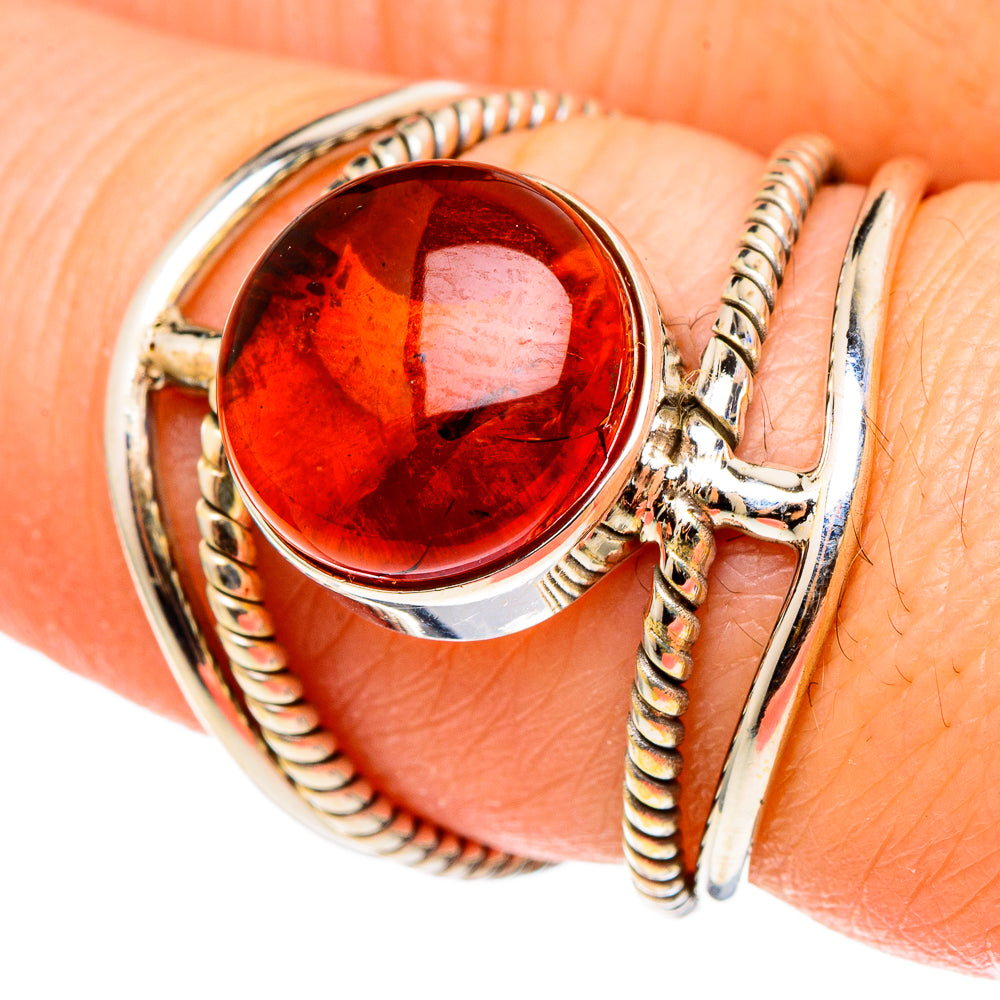 Baltic Amber Rings handcrafted by Anasilvercos - RING97322