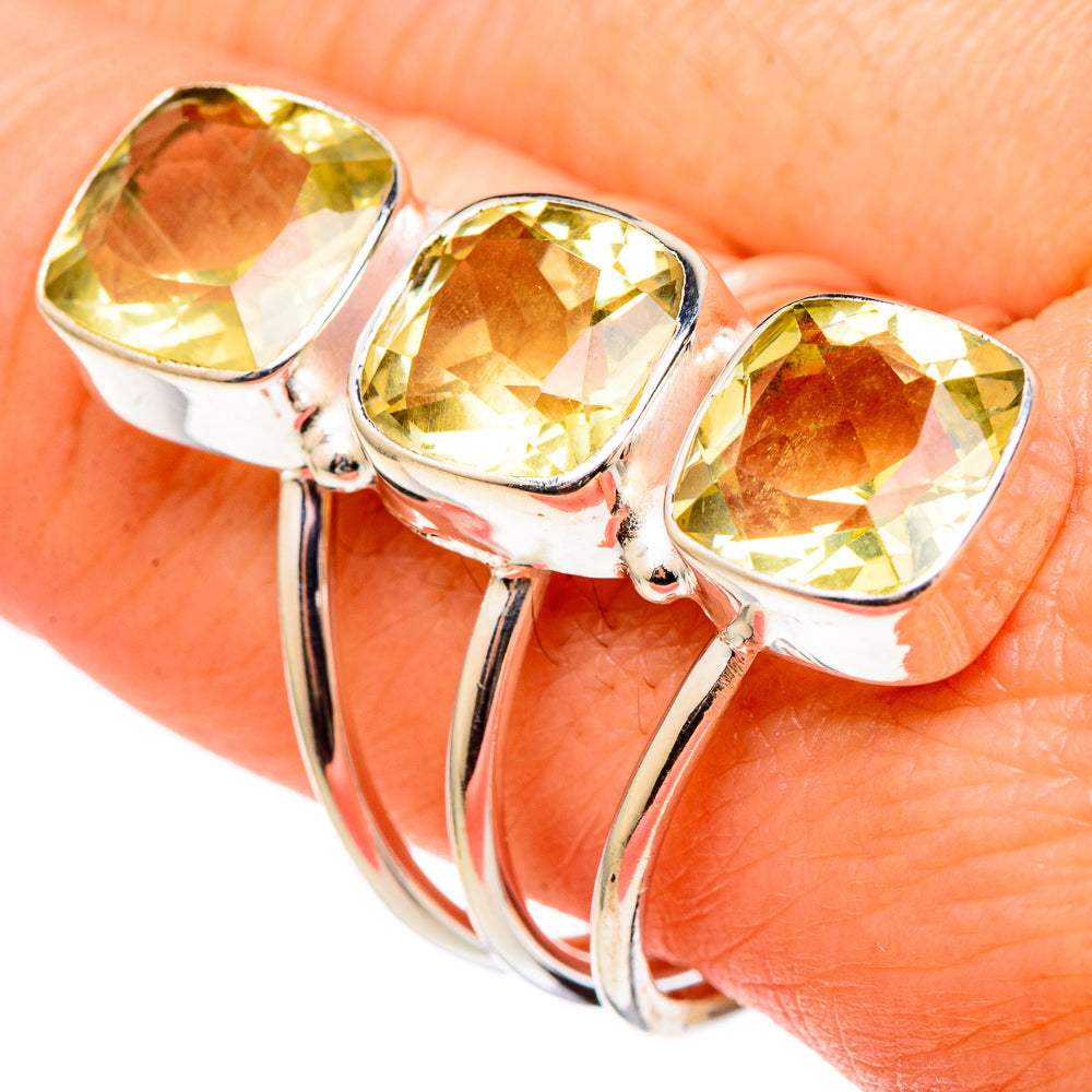 Citrine Rings handcrafted by Anasilvercos - RING97326