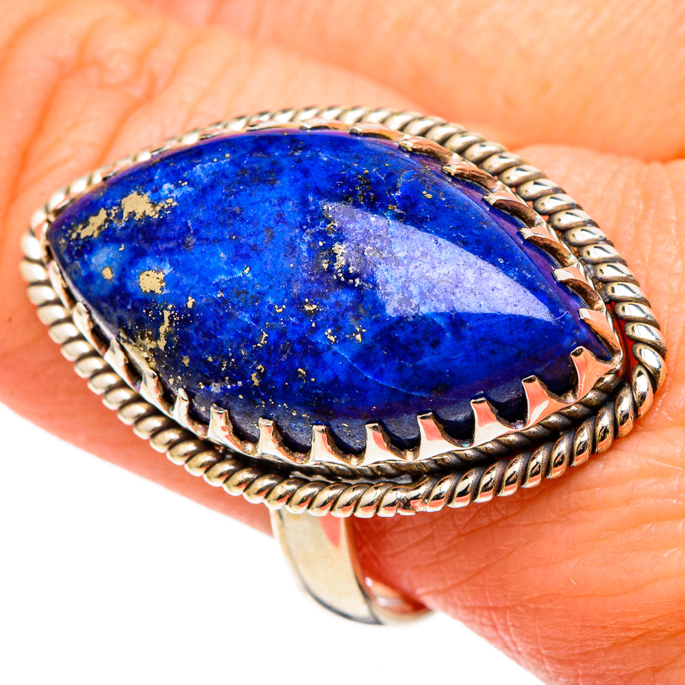 Lapis Lazuli Rings handcrafted by Anasilvercos - RING97329