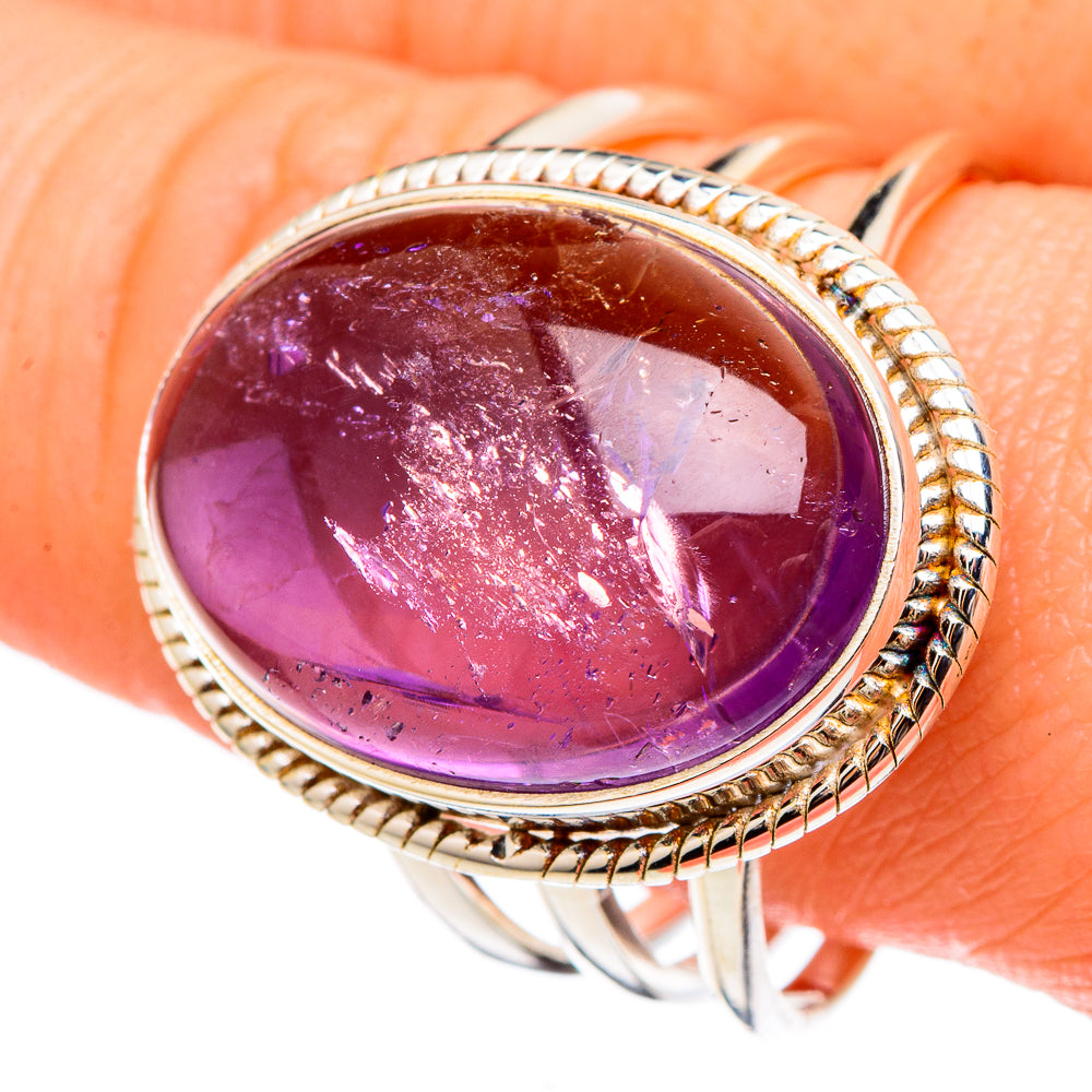 Amethyst Rings handcrafted by Anasilvercos - RING97355