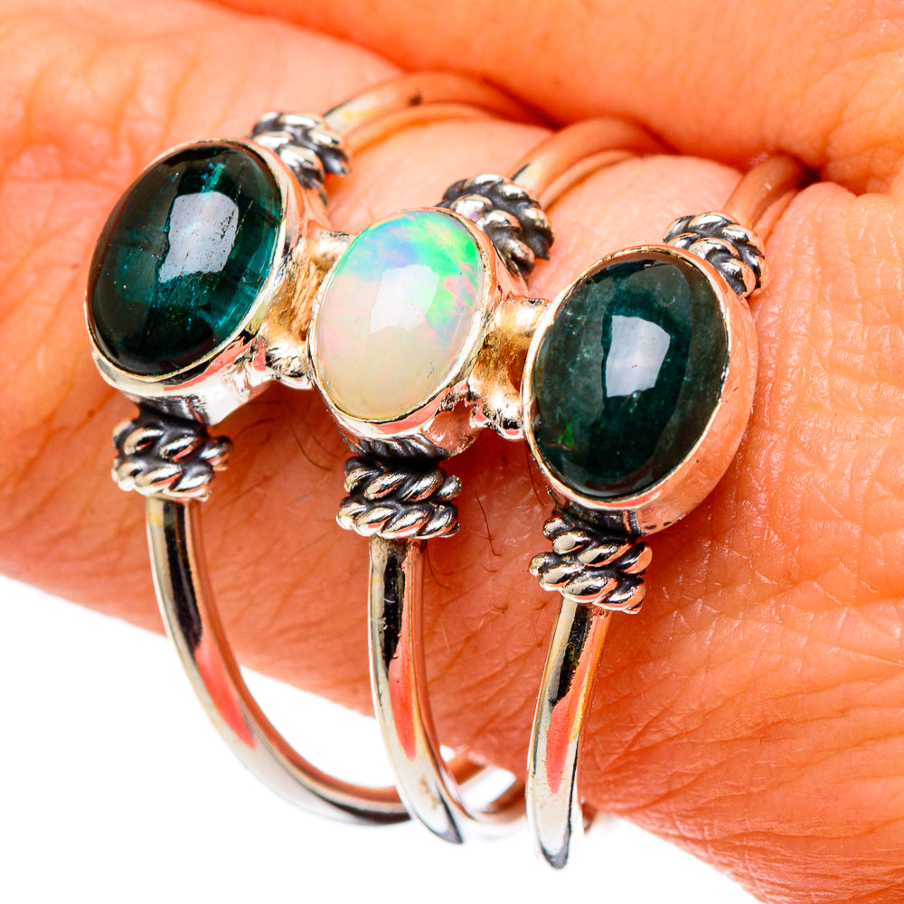 Ethiopian Opal Rings handcrafted by Anasilvercos - RING97399