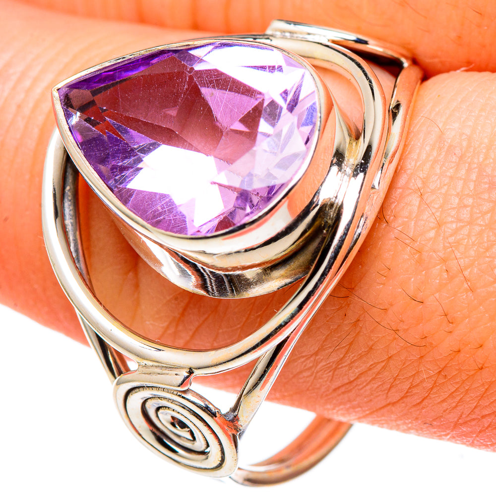 Amethyst Rings handcrafted by Anasilvercos - RING97426