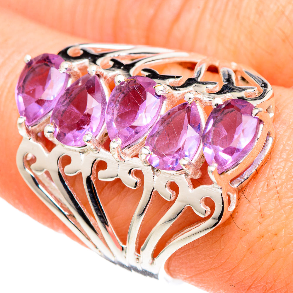 Amethyst Rings handcrafted by Anasilvercos - RING97427