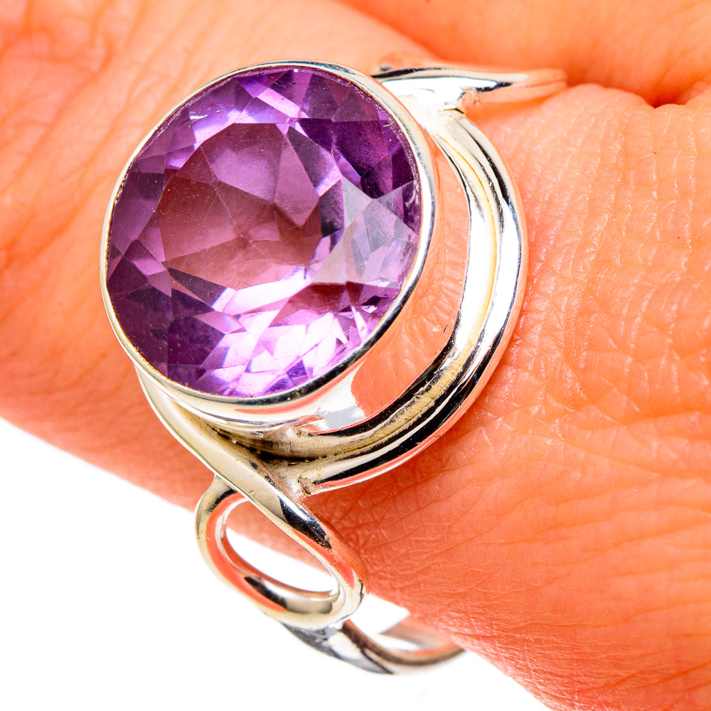 Amethyst Rings handcrafted by Anasilvercos - RING97428
