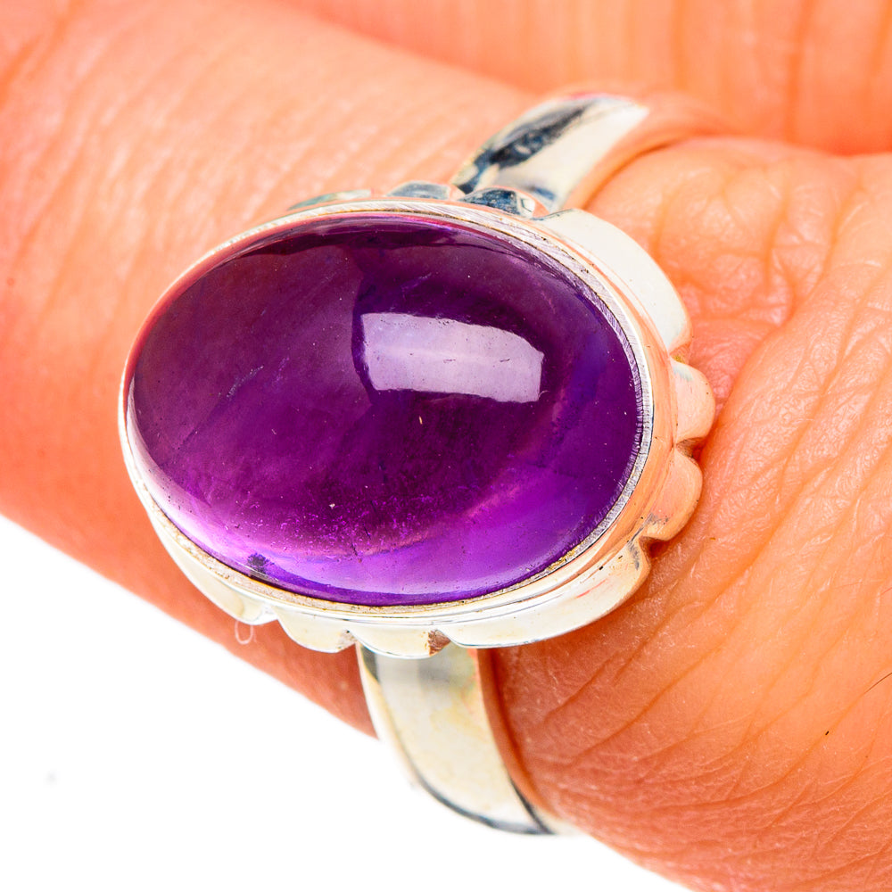 Amethyst Rings handcrafted by Anasilvercos - RING97429