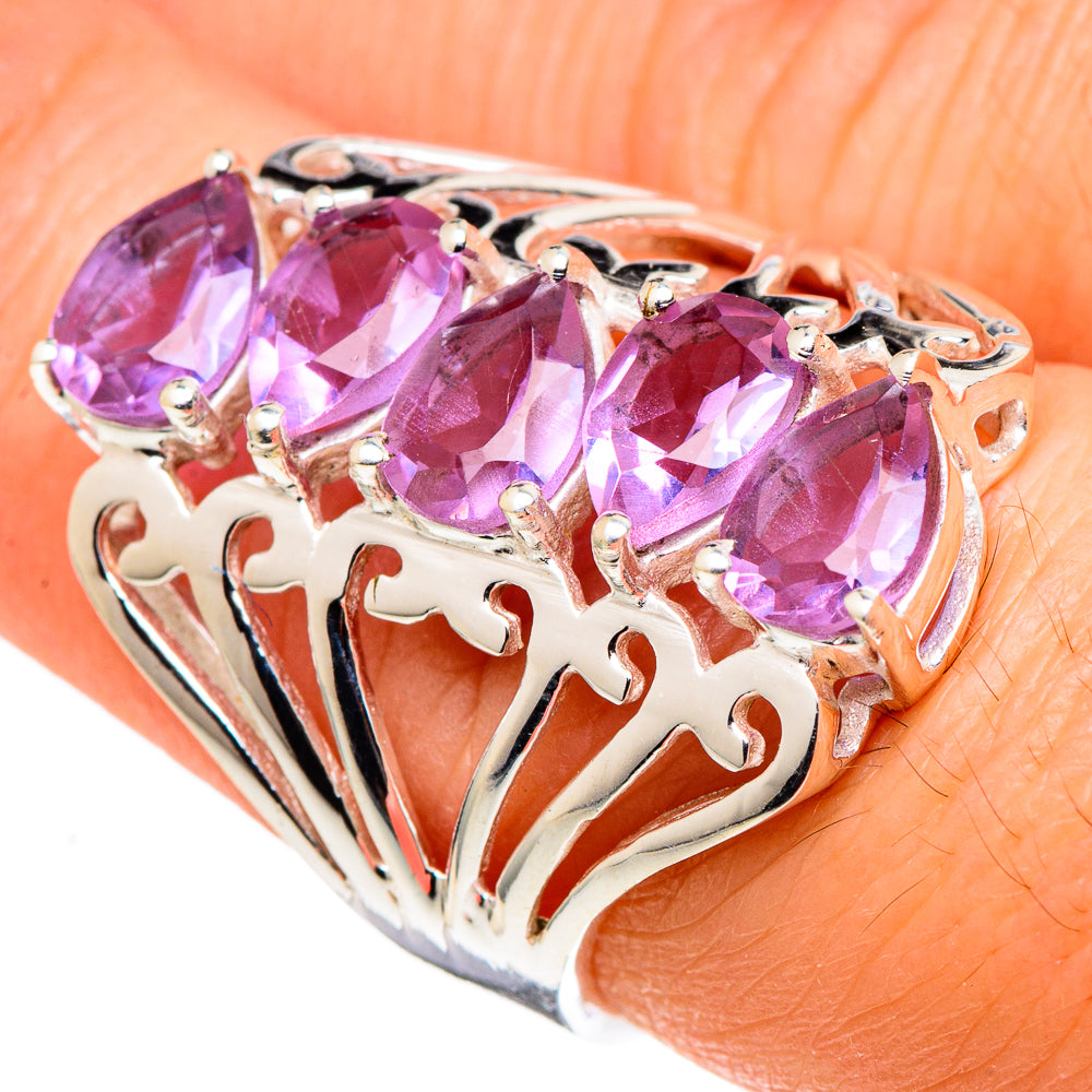 Amethyst Rings handcrafted by Anasilvercos - RING97461