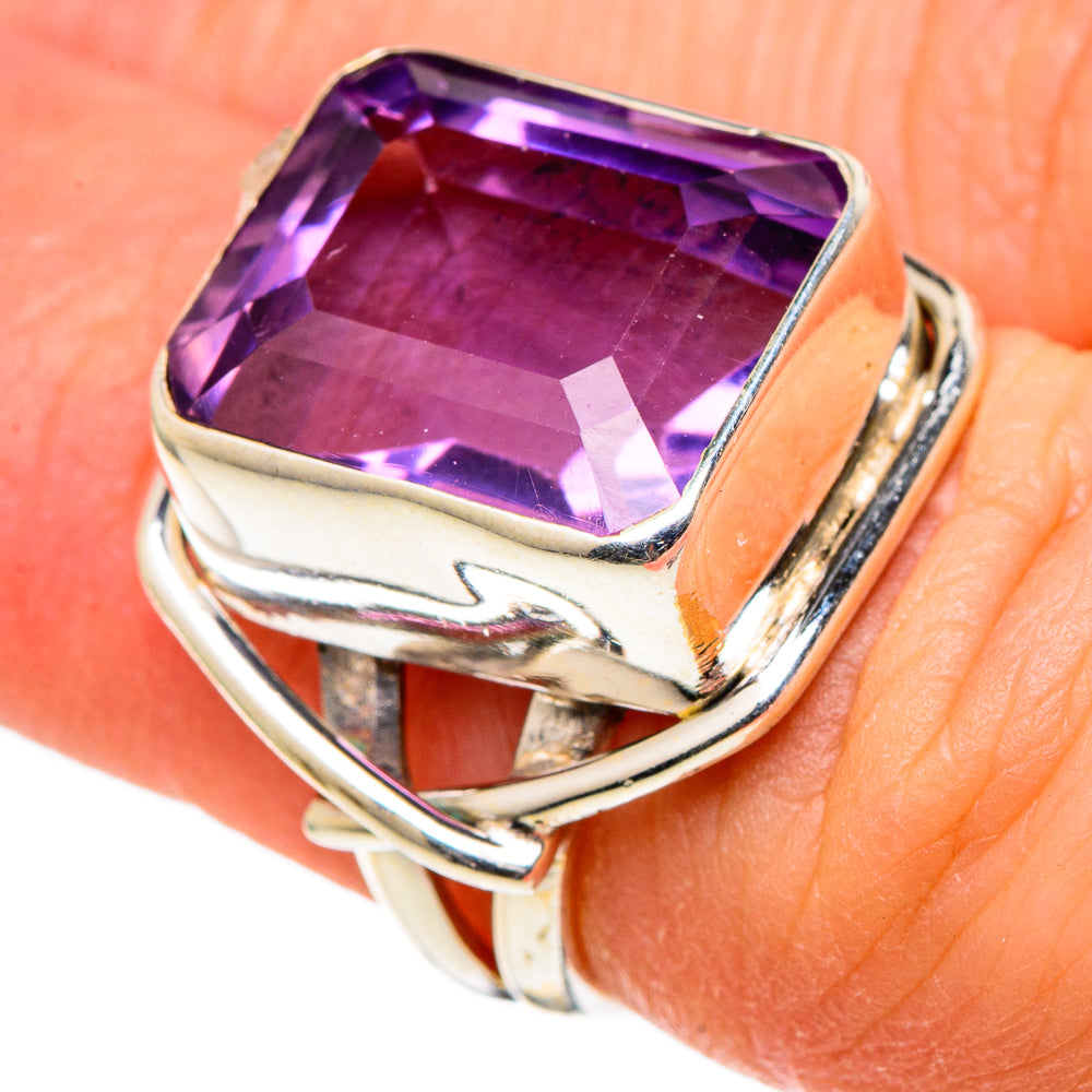 Amethyst Rings handcrafted by Anasilvercos - RING97462