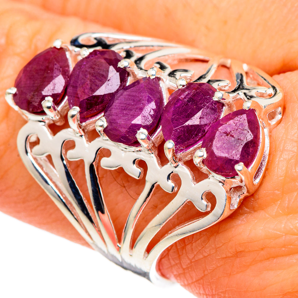 Ruby Rings handcrafted by Anasilvercos - RING97487