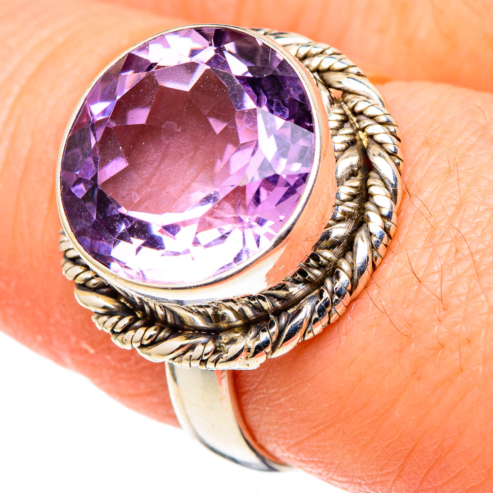 Amethyst Rings handcrafted by Anasilvercos - RING97491