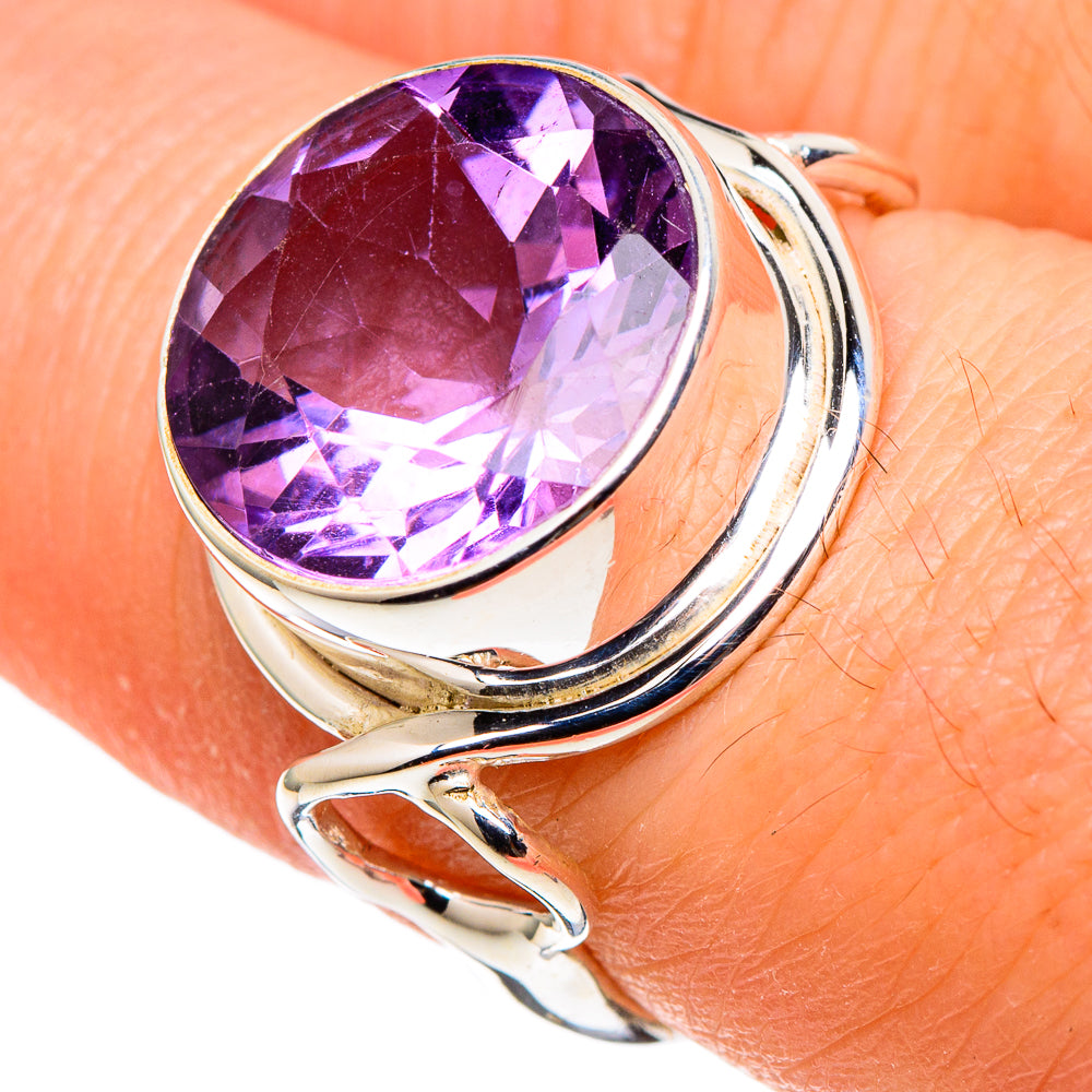 Amethyst Rings handcrafted by Anasilvercos - RING97521