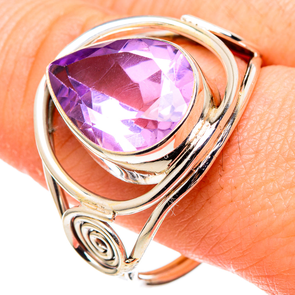 Amethyst Rings handcrafted by Anasilvercos - RING97522