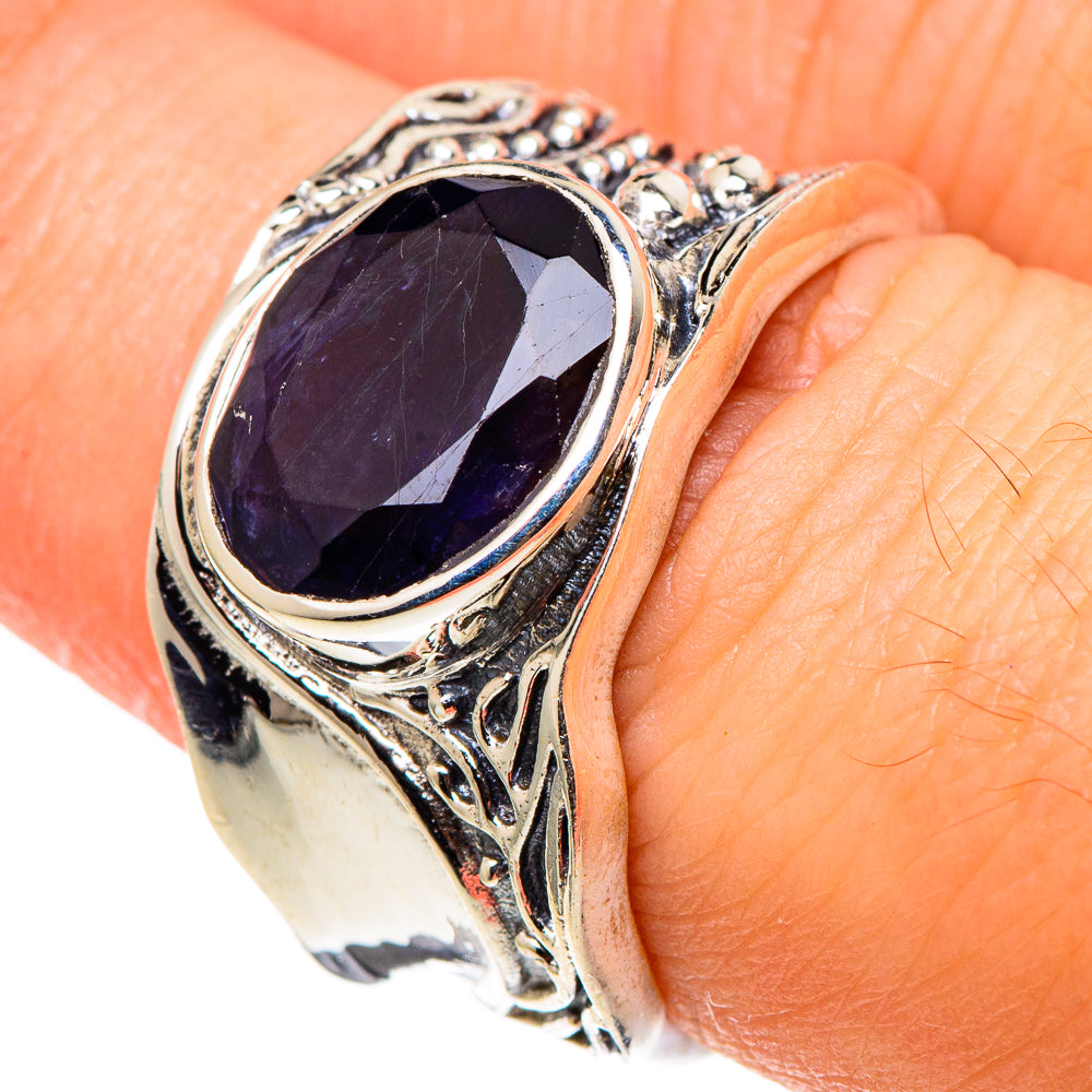 Violet Spinel Rings handcrafted by Anasilvercos - RING97524