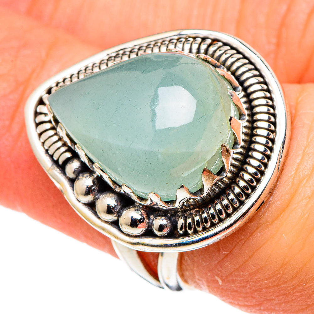 Aquamarine Rings handcrafted by Anasilvercos - RING97534