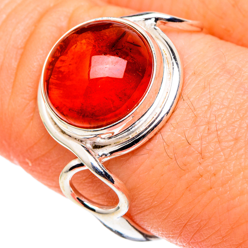Baltic Amber Rings handcrafted by Anasilvercos - RING97542