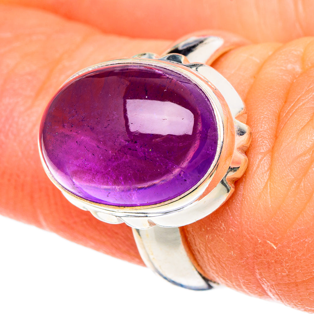 Amethyst Rings handcrafted by Anasilvercos - RING97550
