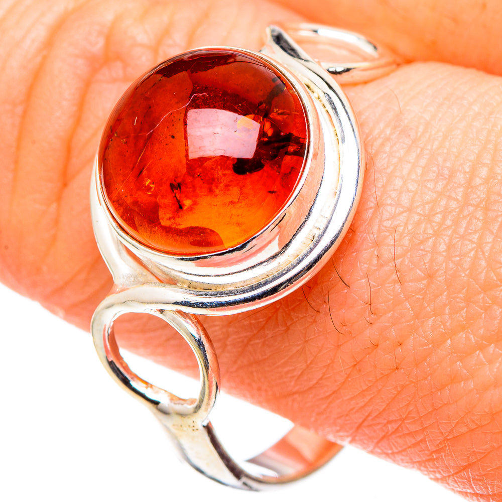 Baltic Amber Rings handcrafted by Anasilvercos - RING97567