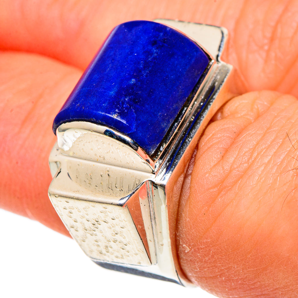 Lapis Lazuli Rings handcrafted by Anasilvercos - RING97590