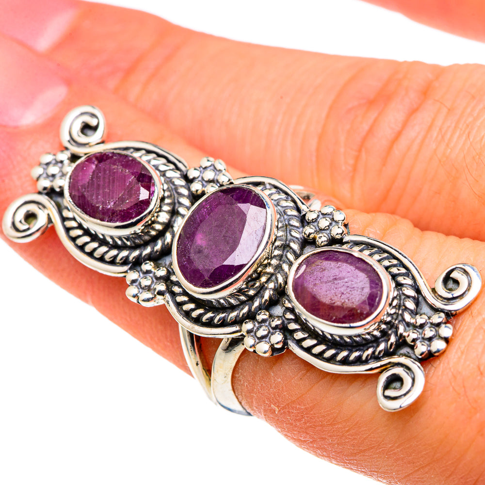 Ruby Rings handcrafted by Anasilvercos - RING97605