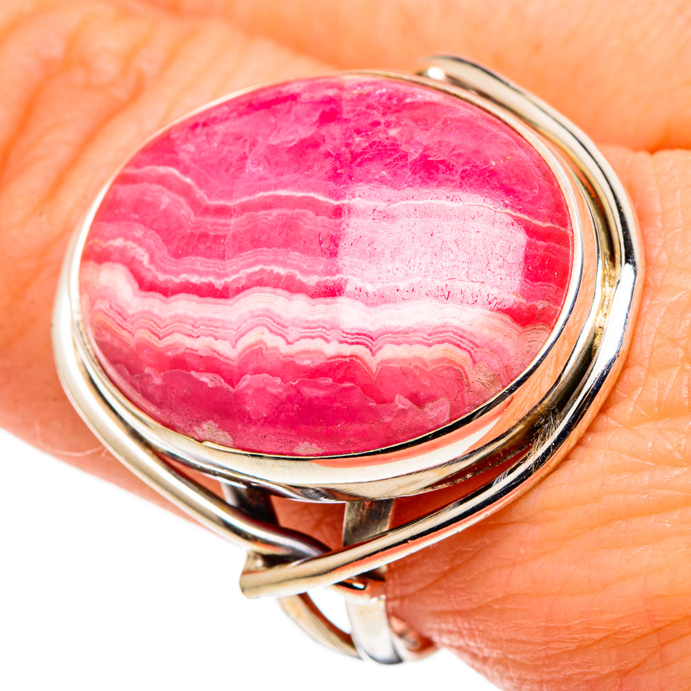 Rhodochrosite Rings handcrafted by Anasilvercos - RING97606
