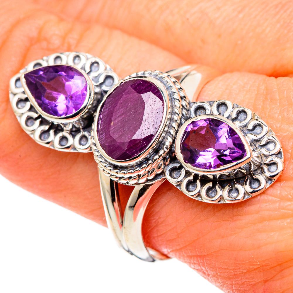 Ruby Rings handcrafted by Anasilvercos - RING97613