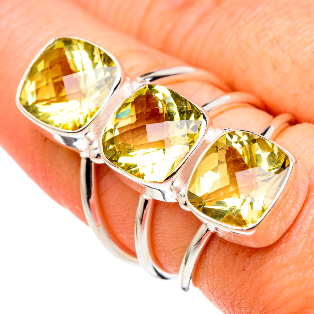 Citrine Rings handcrafted by Anasilvercos - RING97615