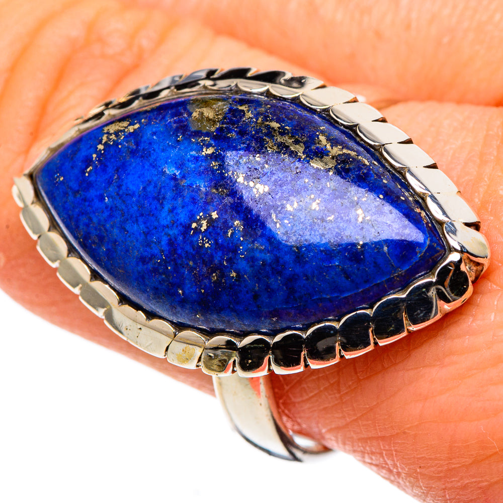 Lapis Lazuli Rings handcrafted by Anasilvercos - RING97621